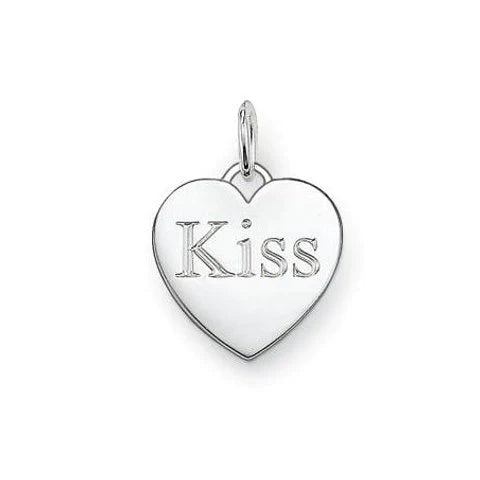 Thomas Sabo Kiss Heart Pendant Charm