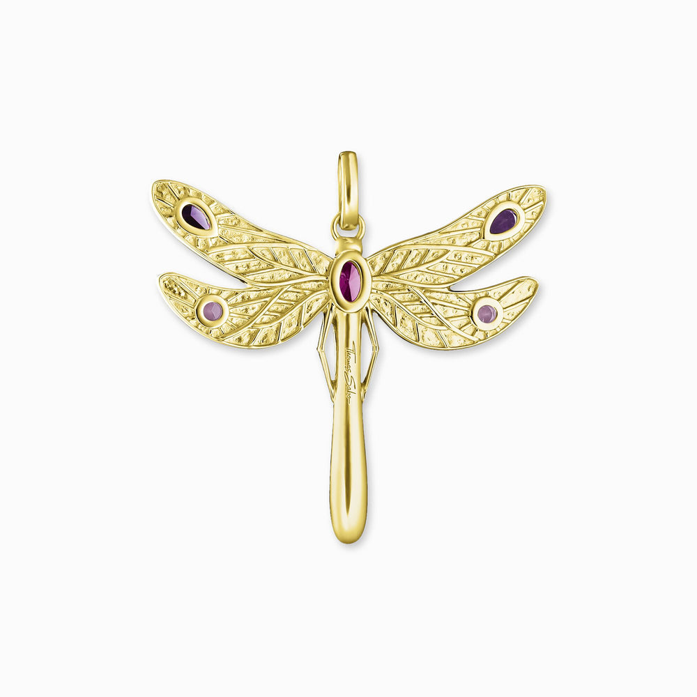 
                      
                        Thomas Sabo Paradise Large Gold Plated Dragonfly Pendant
                      
                    