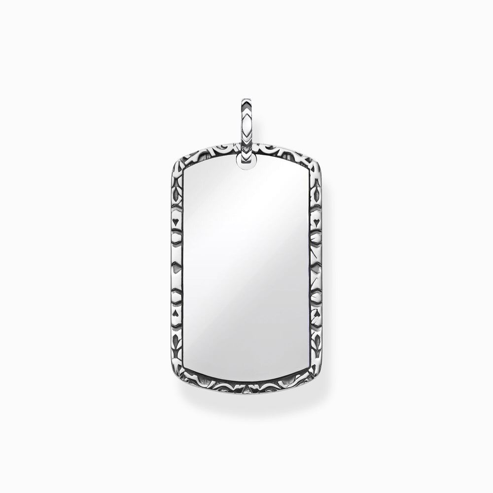 Thomas Sabo Silver Dog Tag Pendant