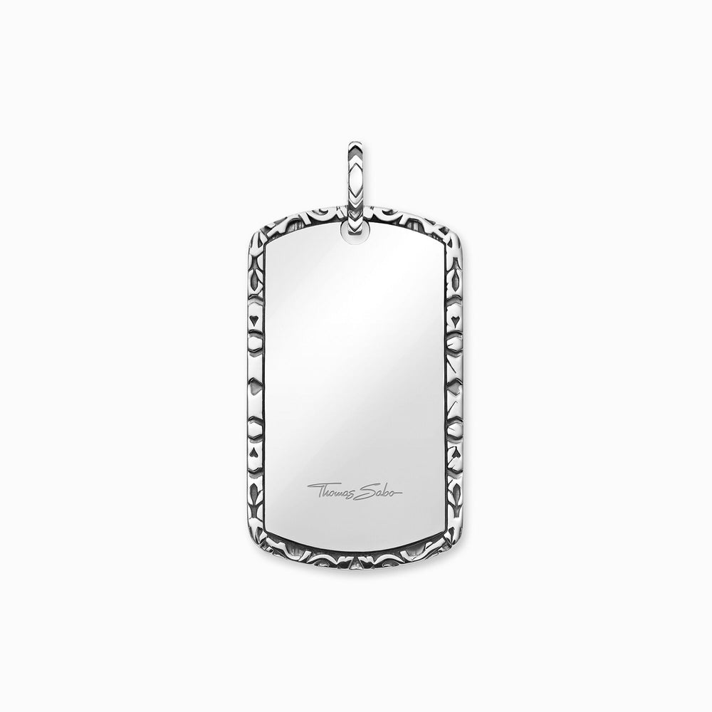 
                      
                        Thomas Sabo Silver Dog Tag Pendant
                      
                    