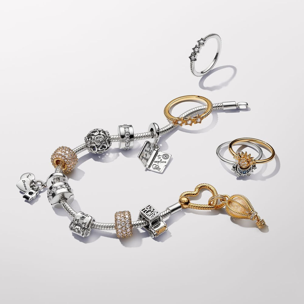 
                      
                        Pandora Two-tone Adventure Car Charm
                      
                    