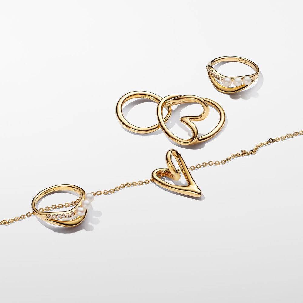 
                      
                        Pandora Essence Organically Shaped Heart Pendant Necklace
                      
                    