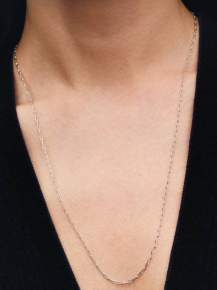 Pandora Elongated Link Chain Necklace