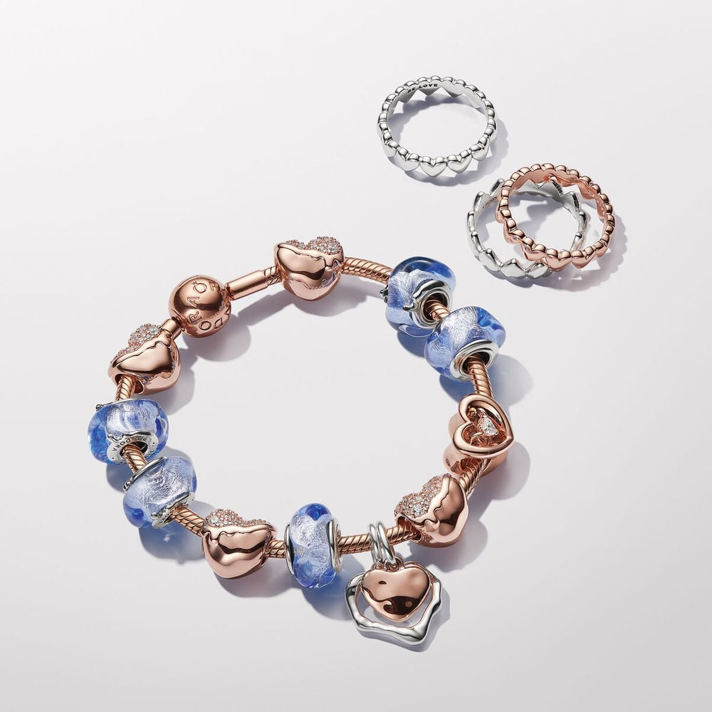 
                      
                        Pandora Row of Hearts Ring
                      
                    