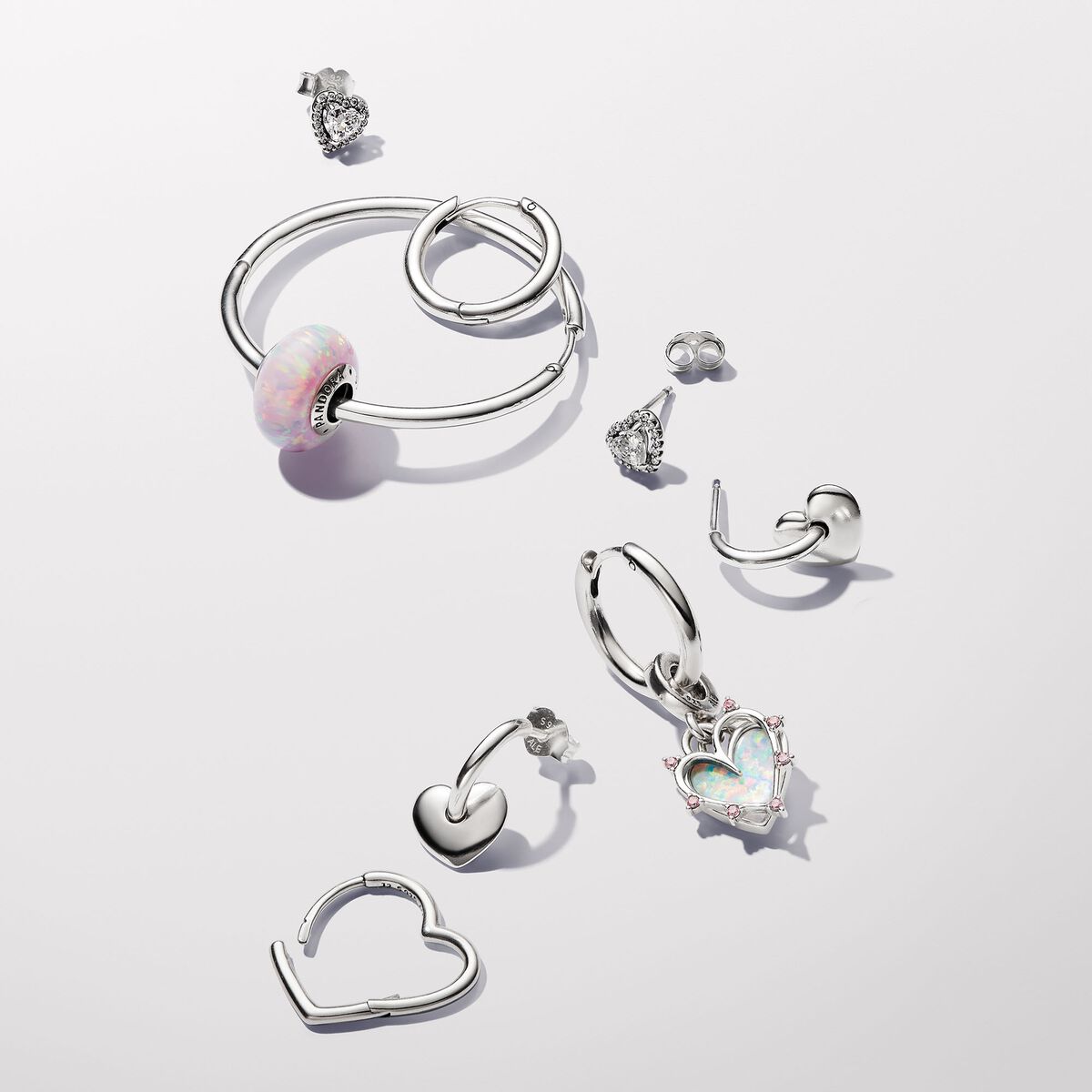 Pandora friendship earrings cheap