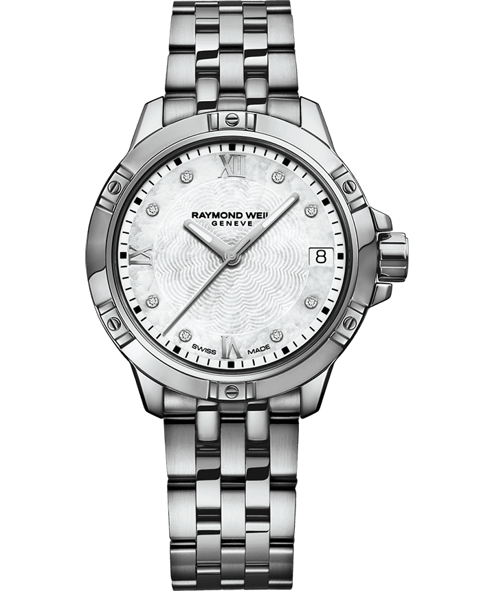 RAYMOND WEIL Tango Classic Ladies Quartz 8 Diamond Steel Watch