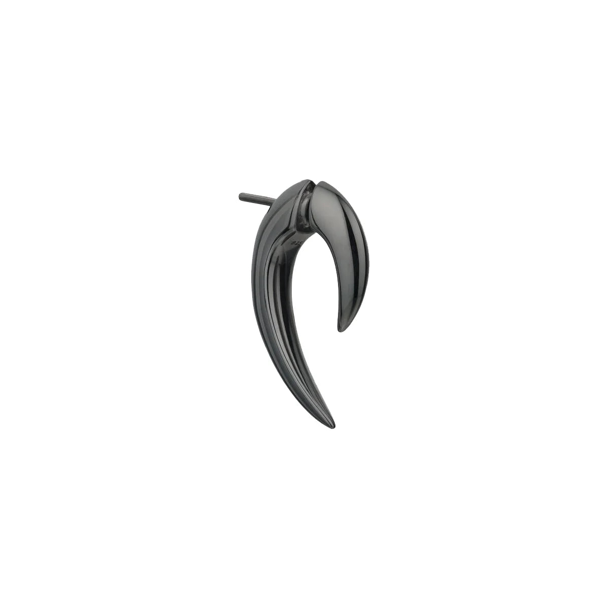 Shaun Leane Talon Single Earring - Silver Black Rhodium