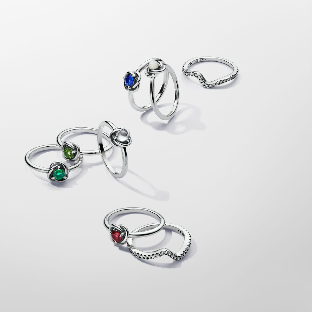 Pandora July Birthstone Eternity Circle Ring