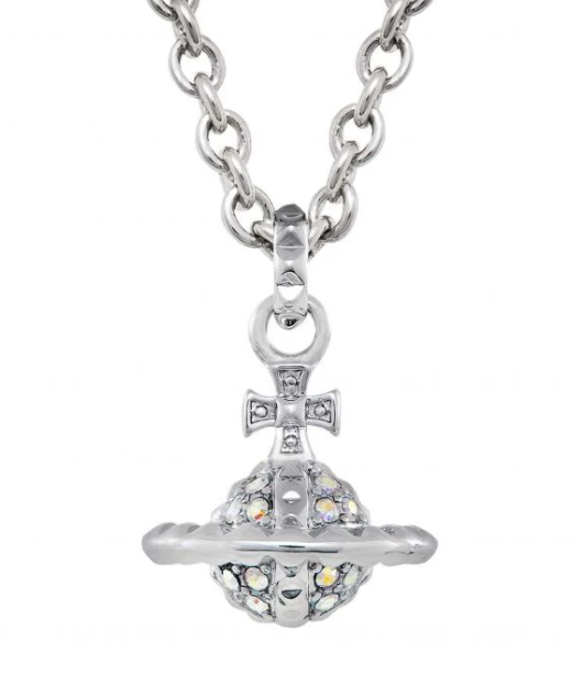 Vivienne Westwood Mayfair Small Orb Pendant Aurore Boreale