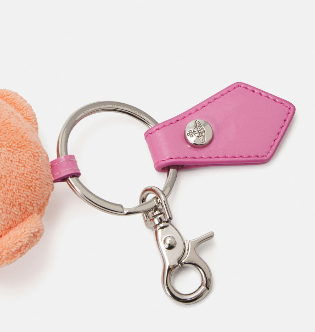 
                      
                        Vivienne Westwood Towelling Teddy Bear Keyring Peach
                      
                    