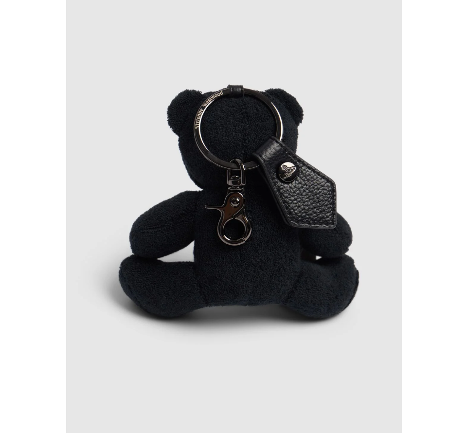 
                      
                        Vivienne Westwood Towelling Teddy Bear Keyring Black
                      
                    