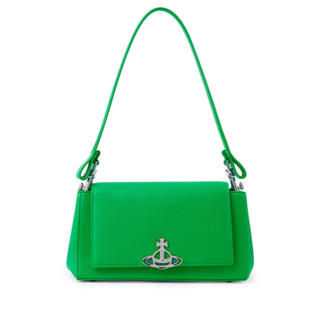 Vivienne Westwood Medium Hazel Handbag Bright Green