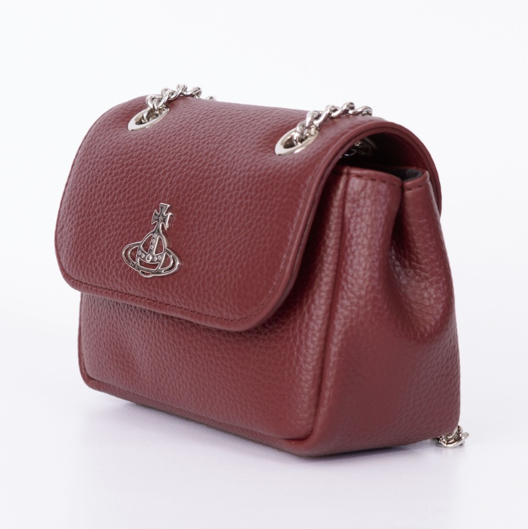 
                      
                        Vivienne Westwood Small Purse with Chain Burgundy
                      
                    