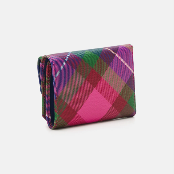 
                      
                        Vivienne Westwood Small Flap Purse Candy Tartan
                      
                    