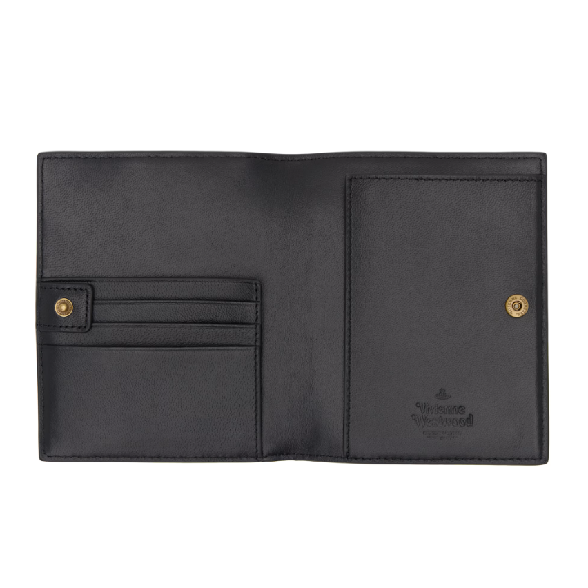 
                      
                        Vivienne Westwood Black Quilted Passport Holder
                      
                    