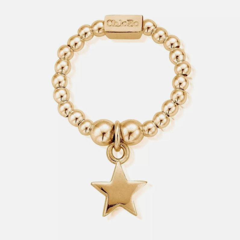 ChloBo Gold Mini Star Ring