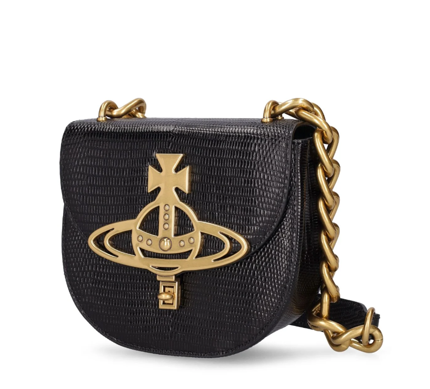 Vivienne Westwood Sofia Saddle Bag Black