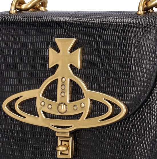 Vivienne Westwood Sofia Saddle Bag Black