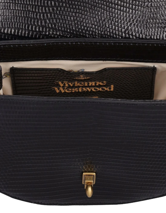 Vivienne Westwood Sofia Saddle Bag Black