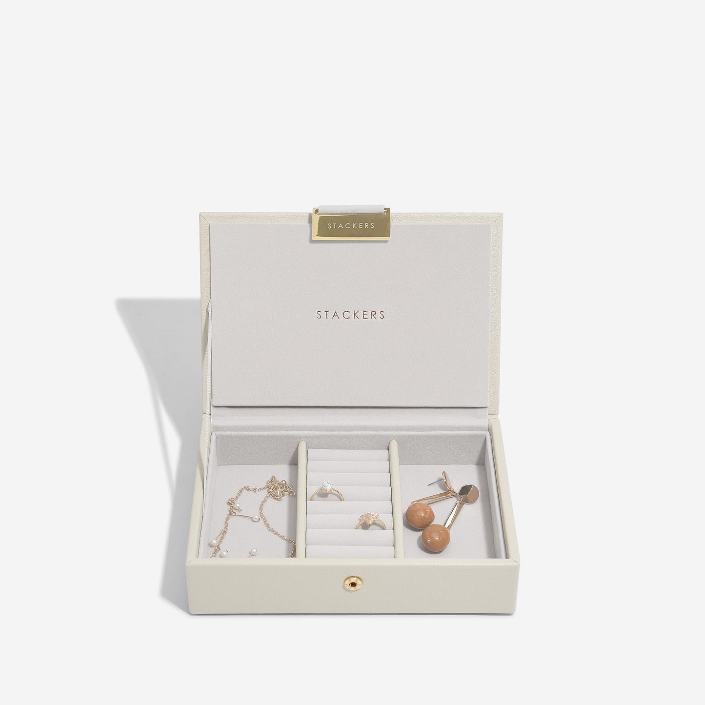 Stackers Jewellery box in shade oatmeal at coe and co stores 