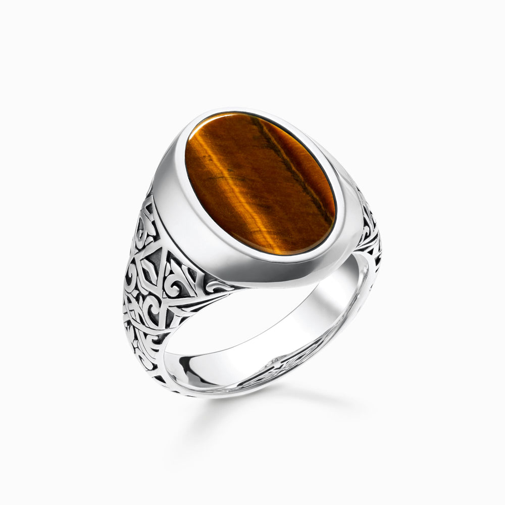 
                      
                        Thomas Sabo Tigers Eye Men's Signet Ring
                      
                    