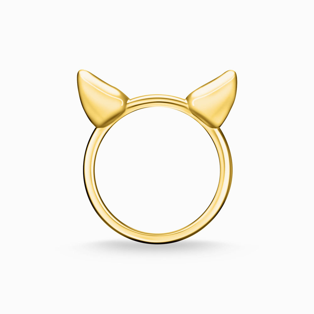 
                      
                        Thomas Sabo Gold Cat’s Ears Ring
                      
                    