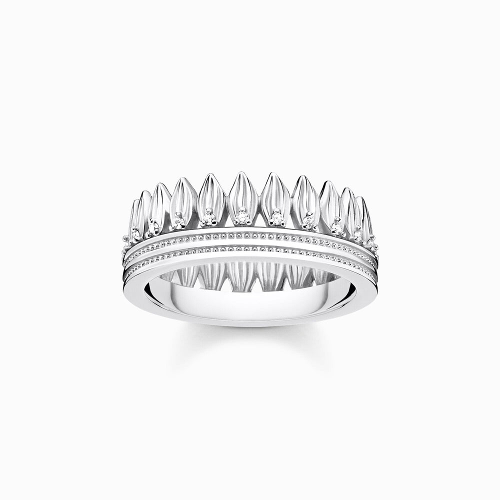 
                      
                        Thomas Sabo Silver Leaves Crown Ring
                      
                    