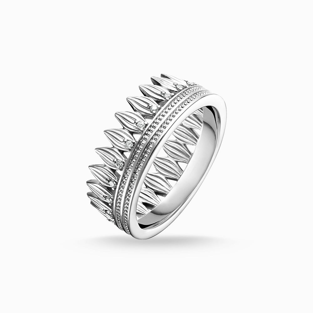 
                      
                        Thomas Sabo Silver Leaves Crown Ring
                      
                    