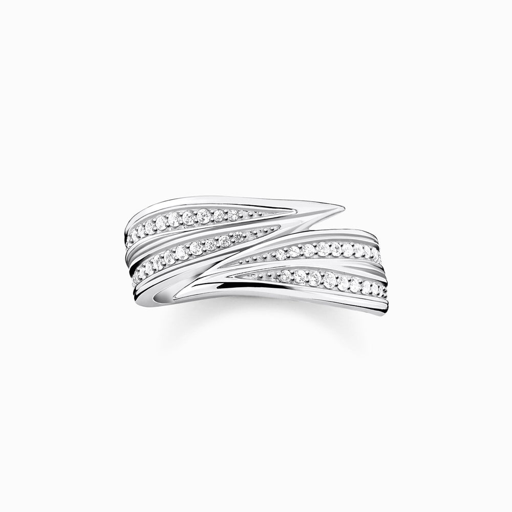 Thomas Sabo Silver Leaves Ring