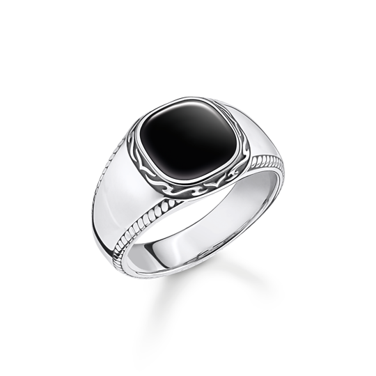 Thomas Sabo Black Onyx Ring