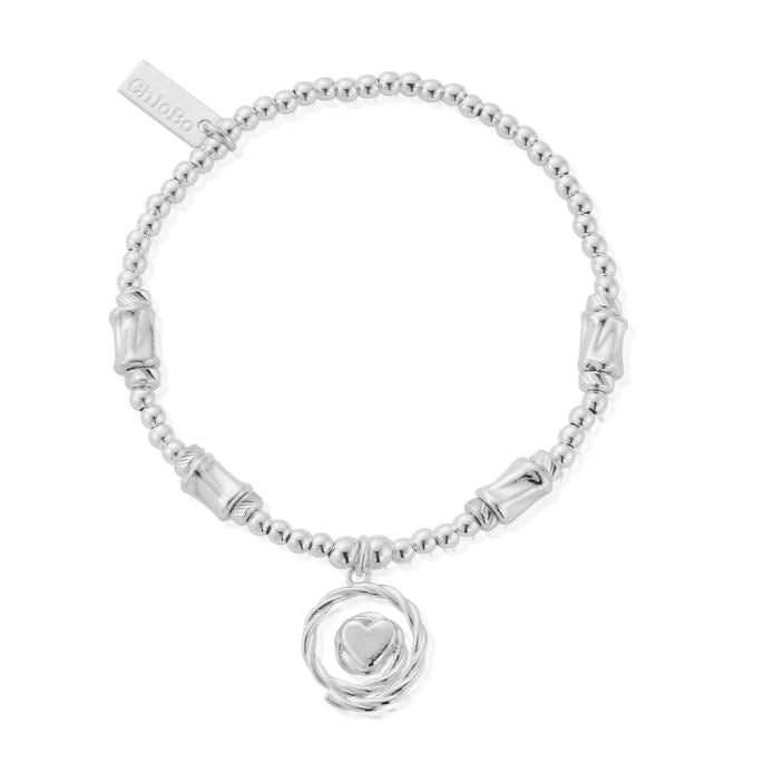 ChloBo Cute Charm Chunky Twist Spiral Of Love Bracelet