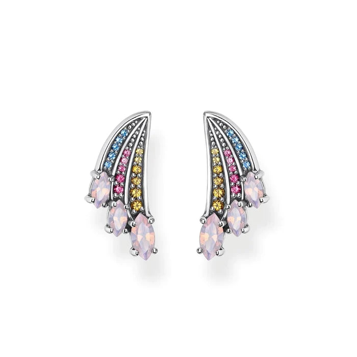 Thomas Sabo Hummingbird Wing earrings, sterling silver