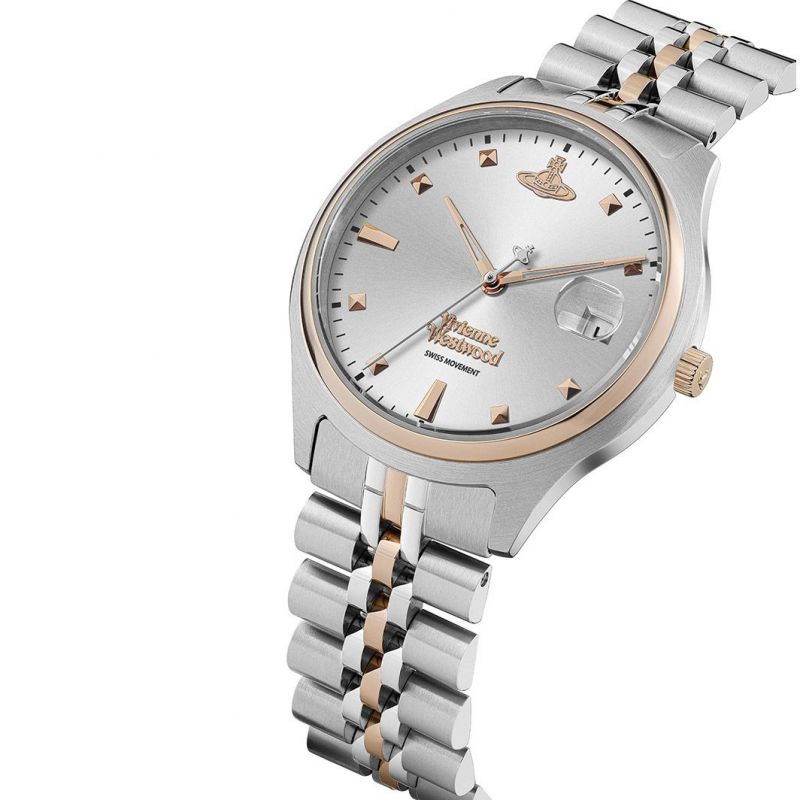 Load image into Gallery viewer, Vivienne Westwood Camberwell Silver/Rose Watch
