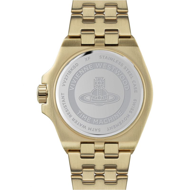 
                      
                        Vivienne Westwood Leamouth Gold Watch
                      
                    