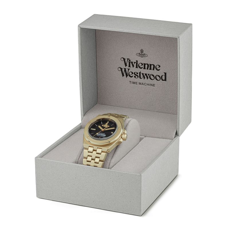 
                      
                        Vivienne Westwood Leamouth Gold Watch
                      
                    