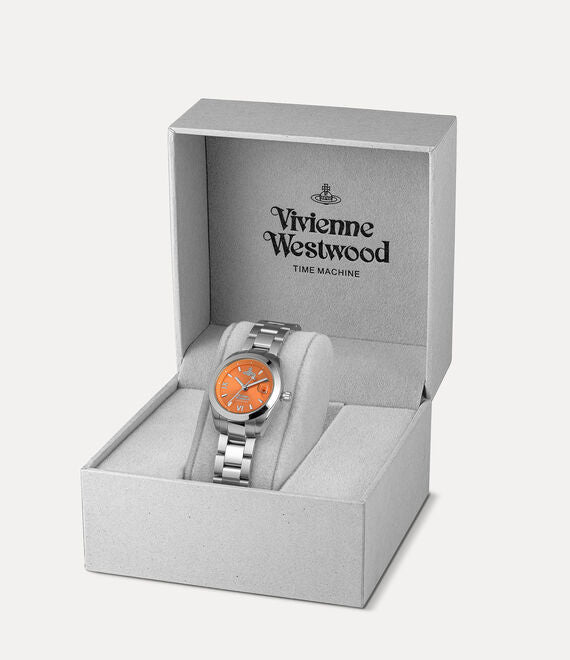
                      
                        Vivienne Westwood Fenchurch Orange Dial 28mm Watch
                      
                    