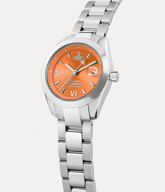 
                      
                        Vivienne Westwood Fenchurch Orange Dial 28mm Watch
                      
                    