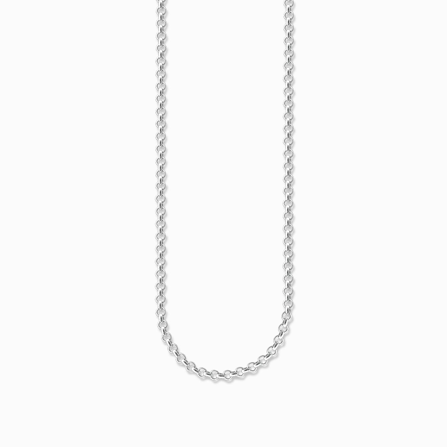 THOMAS SABO 925 Sterling Silver Round Belcher Chain