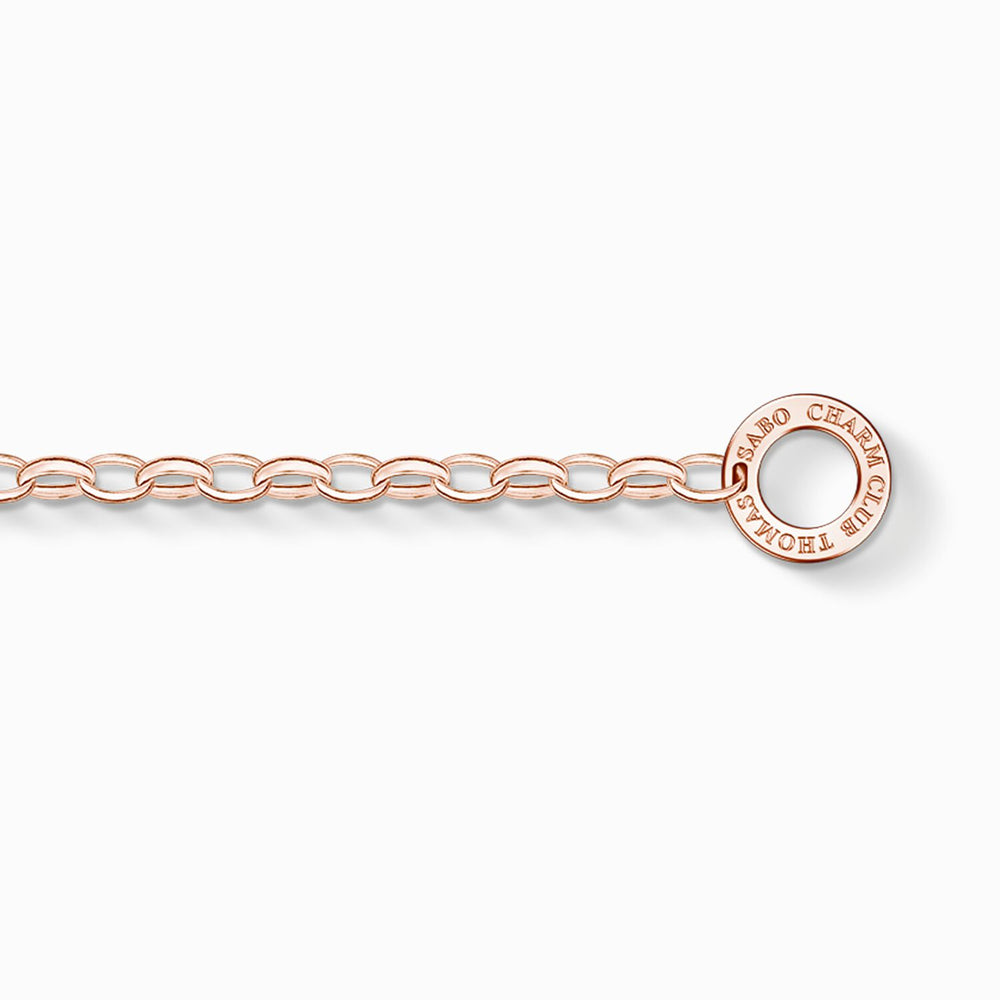 
                      
                        THOMAS SABO 18k Rose Gold Plating 925 Sterling Silver Charm Bracelet
                      
                    