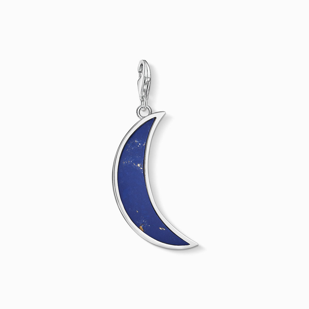 Thomas Sabo Dark Blue Moon Pendant Charm