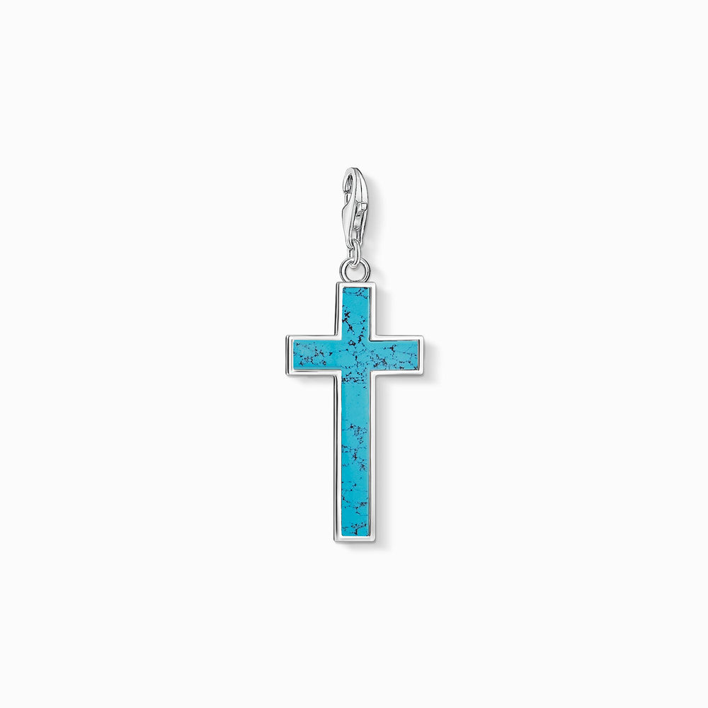 Thomas Sabo Turquoise Cross Pendant Charm