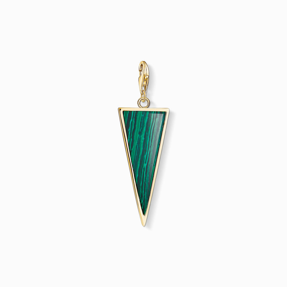 
                      
                        Thomas Sabo Green Triangle Pendant Charm
                      
                    