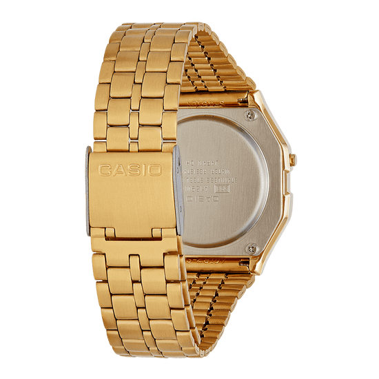 Casio Vintage Retro Collection Gold Stainless Steel Digital Watch A159WGEA-1EF