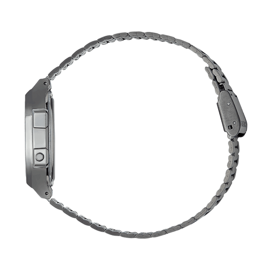 Casio Vintage Retro Silver Stainless Steel Watch A168WEGG-1BEF