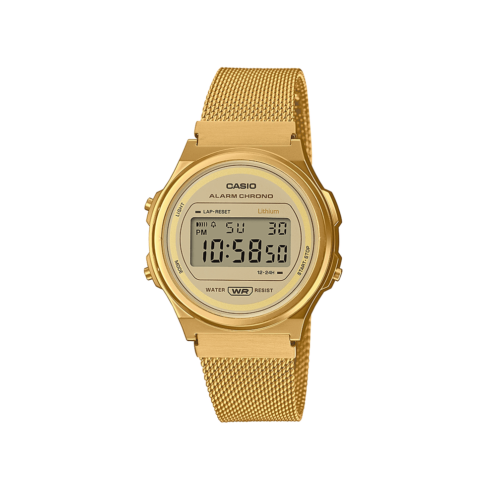 Casio A171WEMG-9AEF Gold Tone Watch