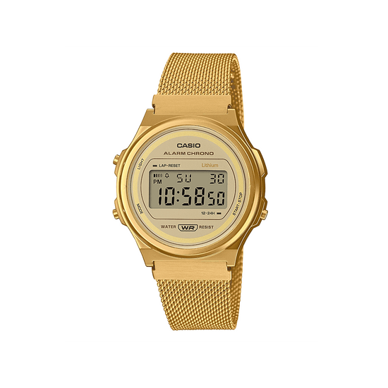 Casio A171WEMG-9AEF Gold Tone Watch