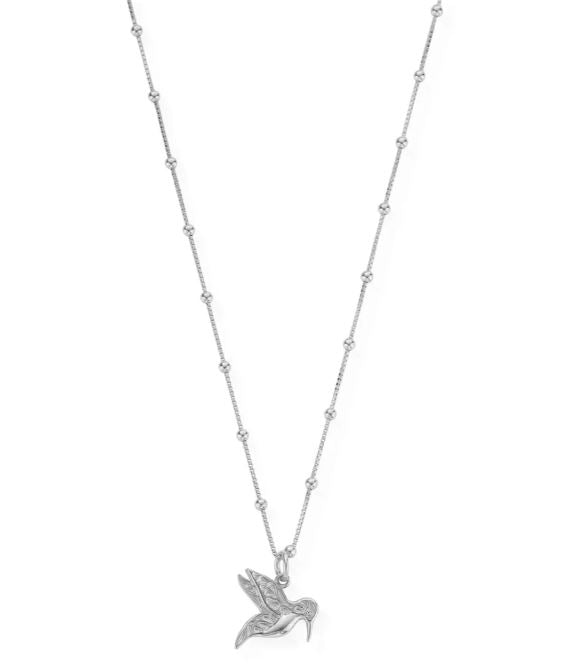ChloBo Bobble Chain Hummingbird Necklace