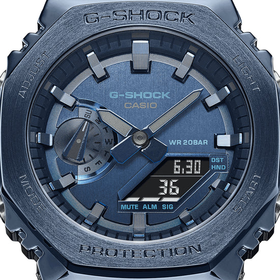 Casio G Shock Blue Resin Strap Watch