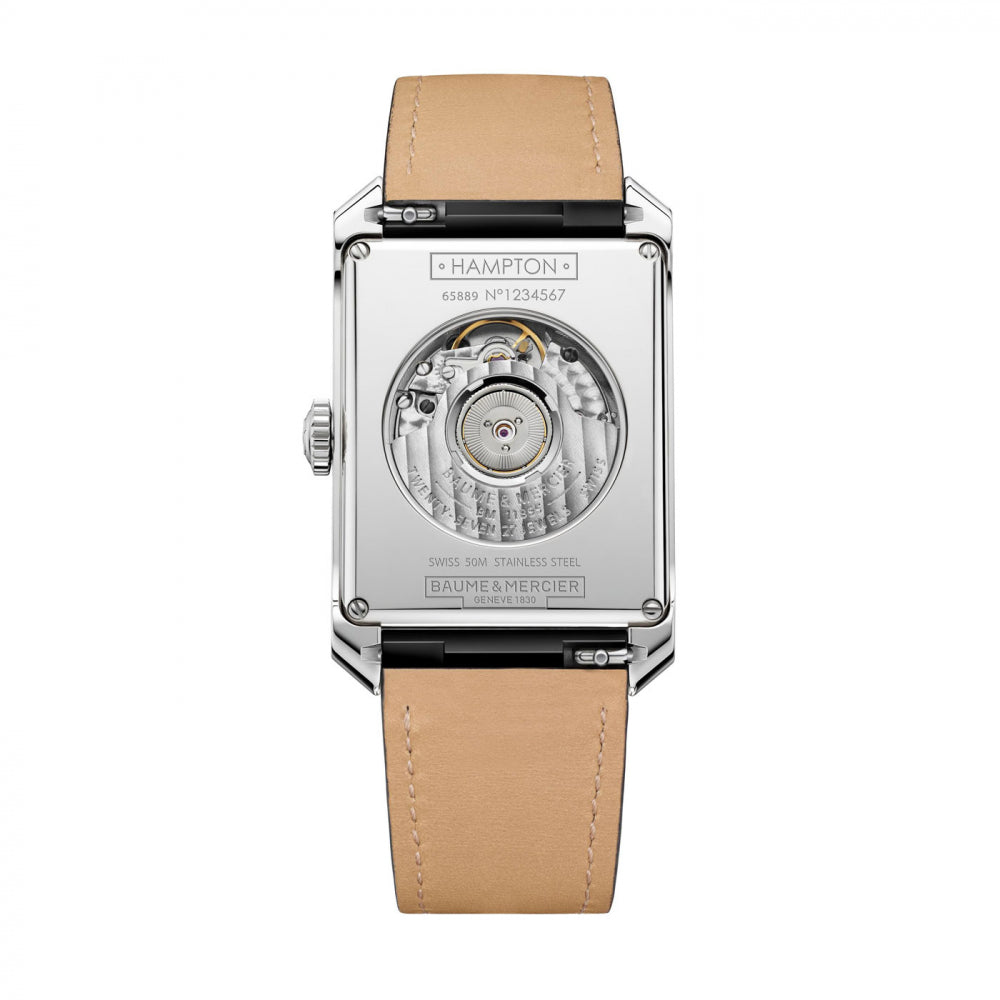 
                      
                        Baume & Mercier Hampton Small Seconds Mens Silver Watch
                      
                    