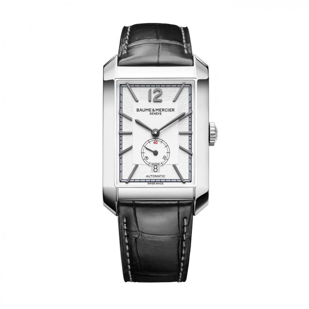 Baume & Mercier Hampton Small Seconds Mens Silver Watch